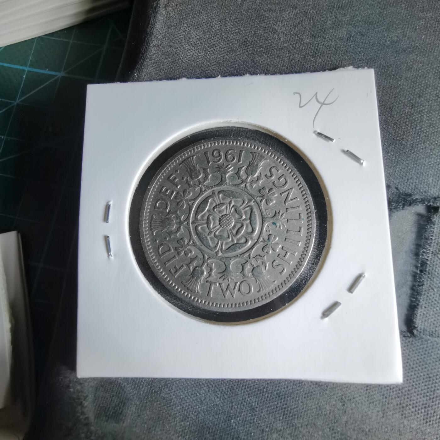 沼泽如烟--第1000场 英国1961年2先令