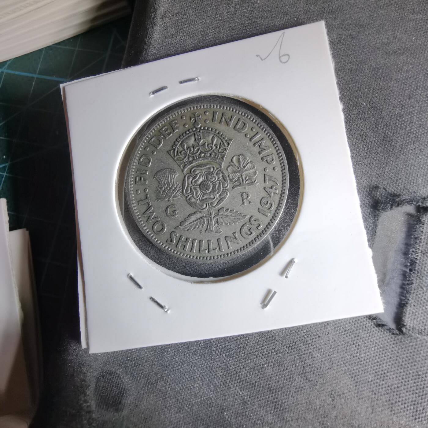 沼泽如烟--第1000场 英国1947年2先令