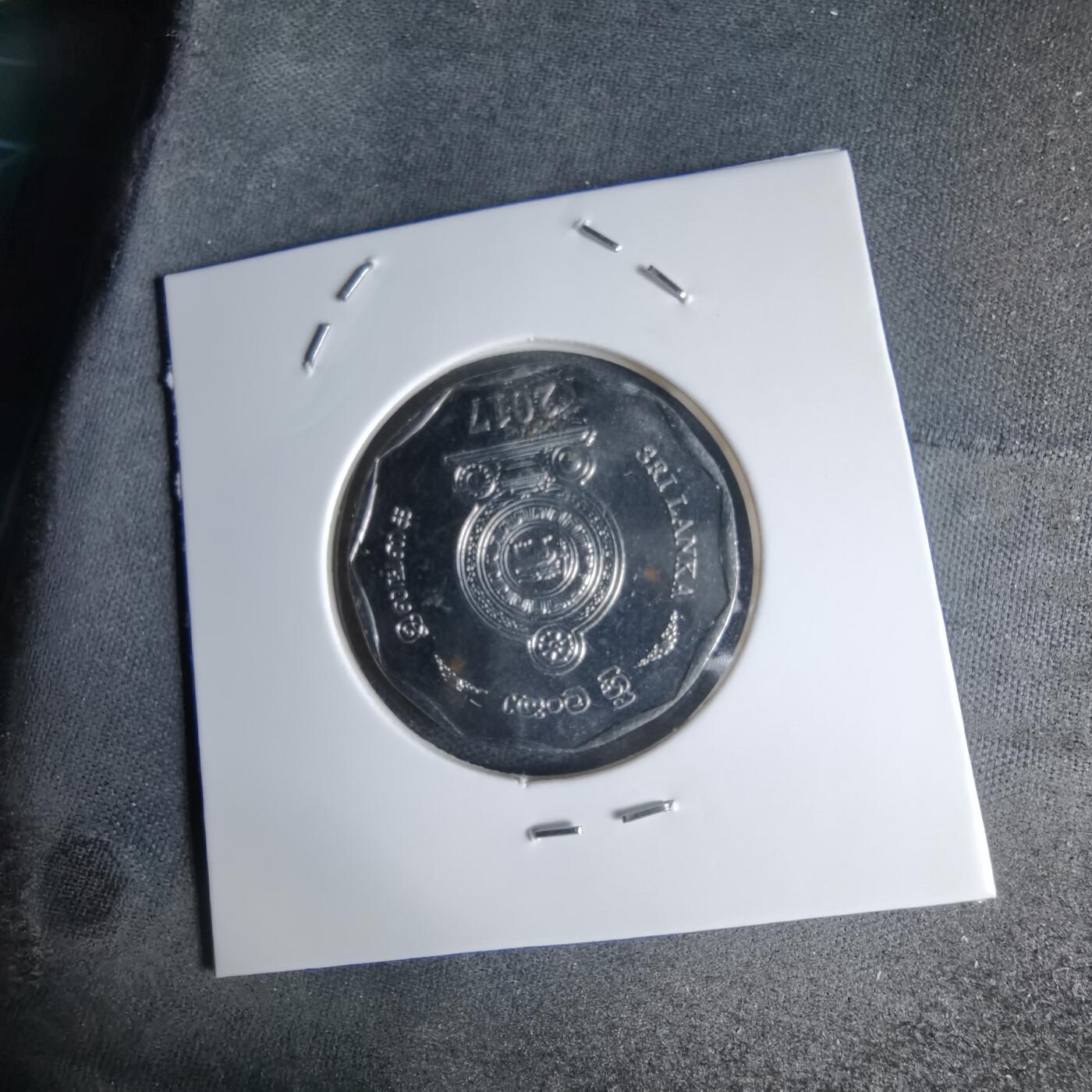 沼泽如烟--第1000场 斯里兰卡2017年10卢比