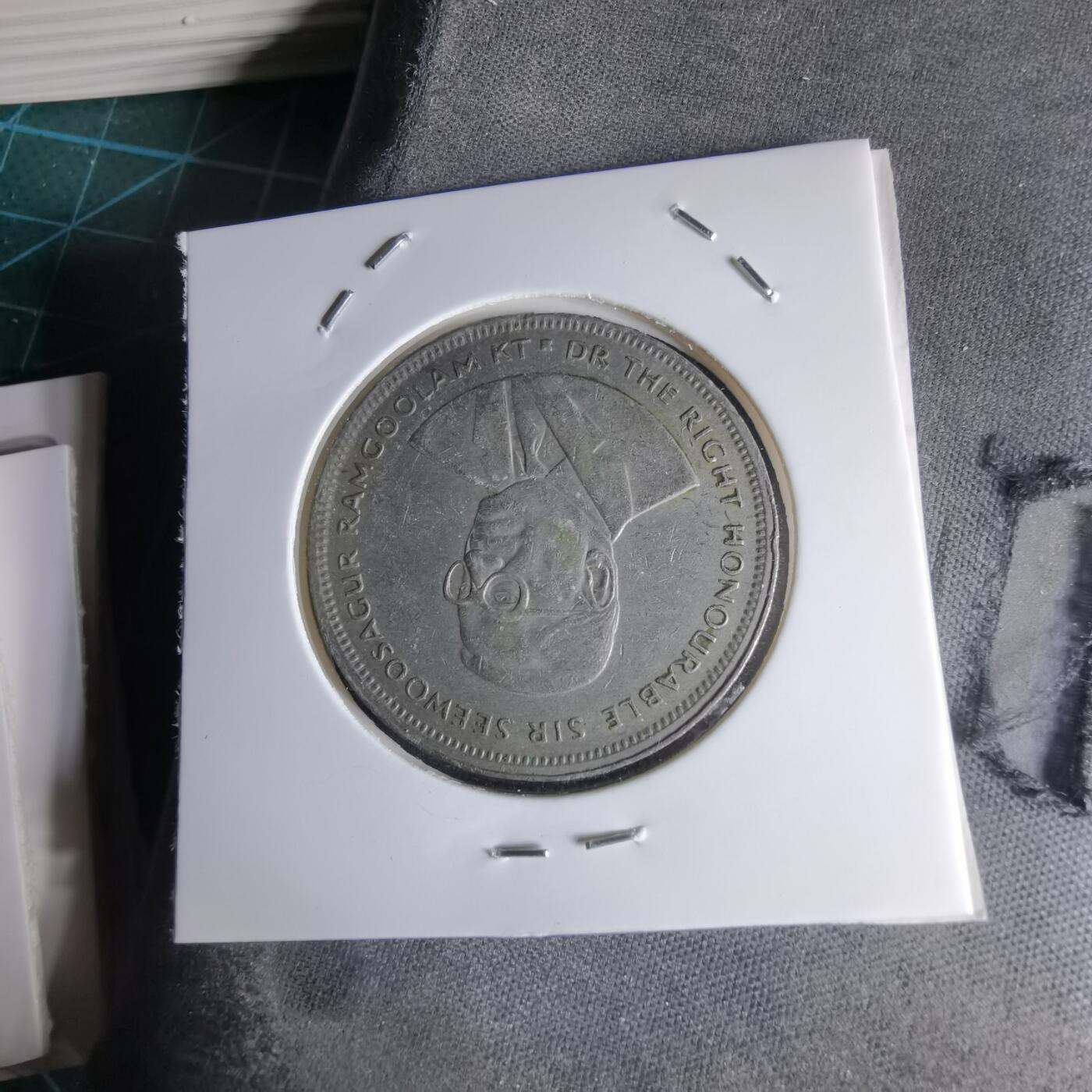 沼泽如烟--第1000场 毛里求斯1991年5卢比