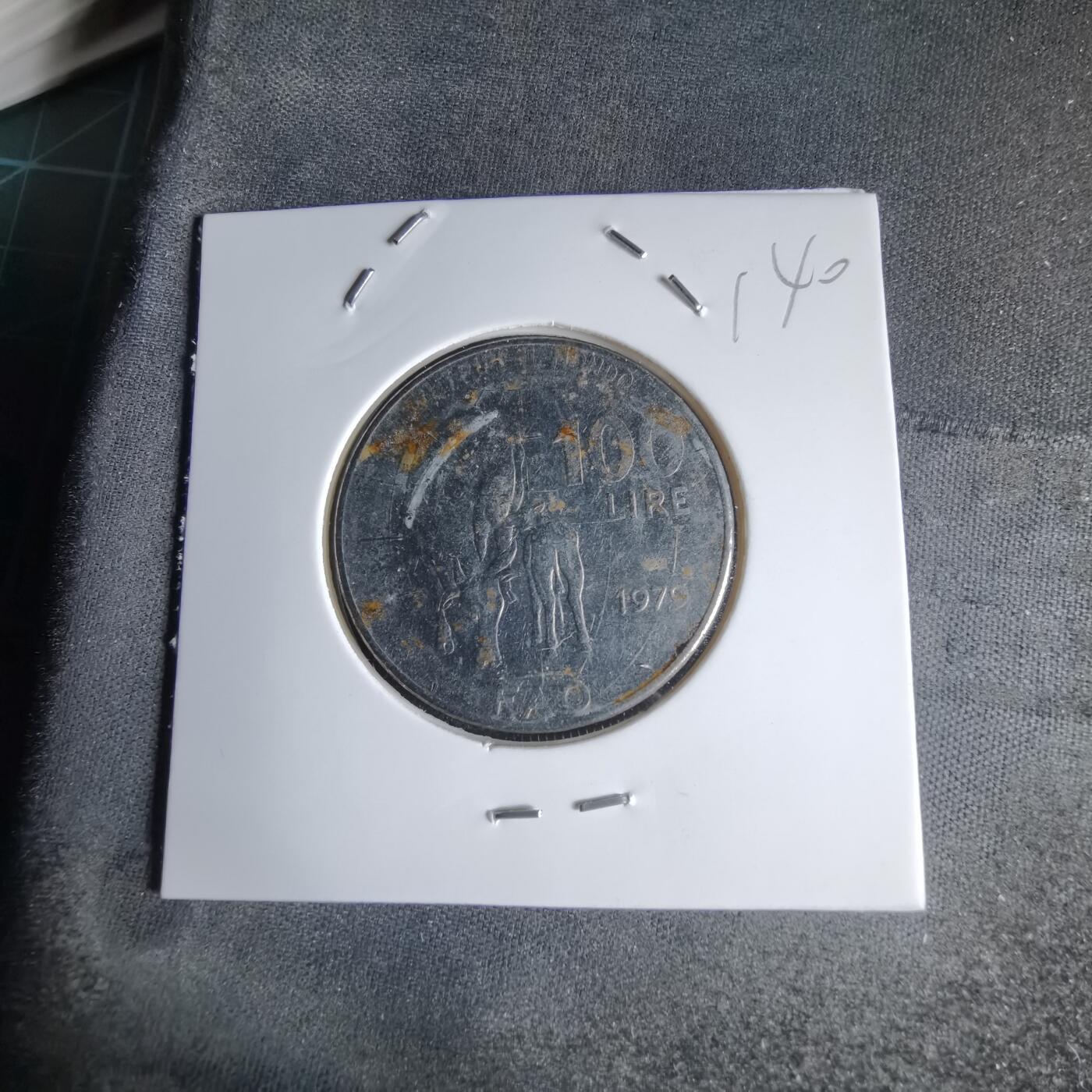 沼泽如烟--第1000场 意大利1979年100里拉