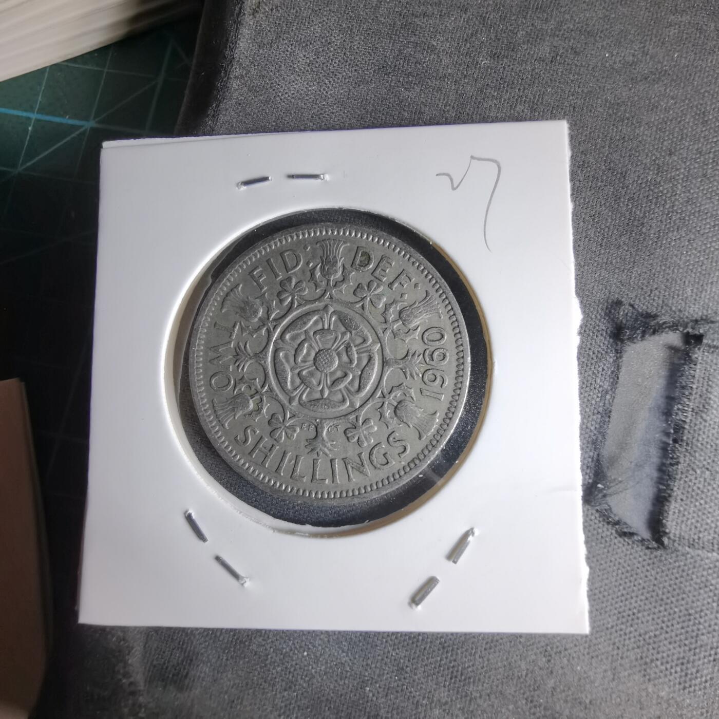 沼泽如烟--第1000场 英国1960年2先令