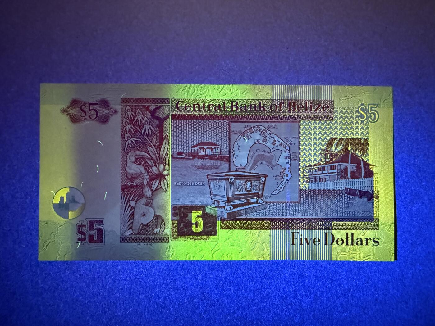 《艾美收藏》第232期-2.22周日外币靓号精品场(春节首拍) 伯利兹5元 UNC 2011年女王 无4双尾88