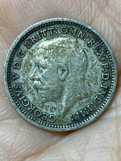 2026年第三十一场(总第二百场)英国一线回流散币新春特拍第三场(免佣金) 英国🇬🇧1935年3便士银币(乔治五世第四版，500银)