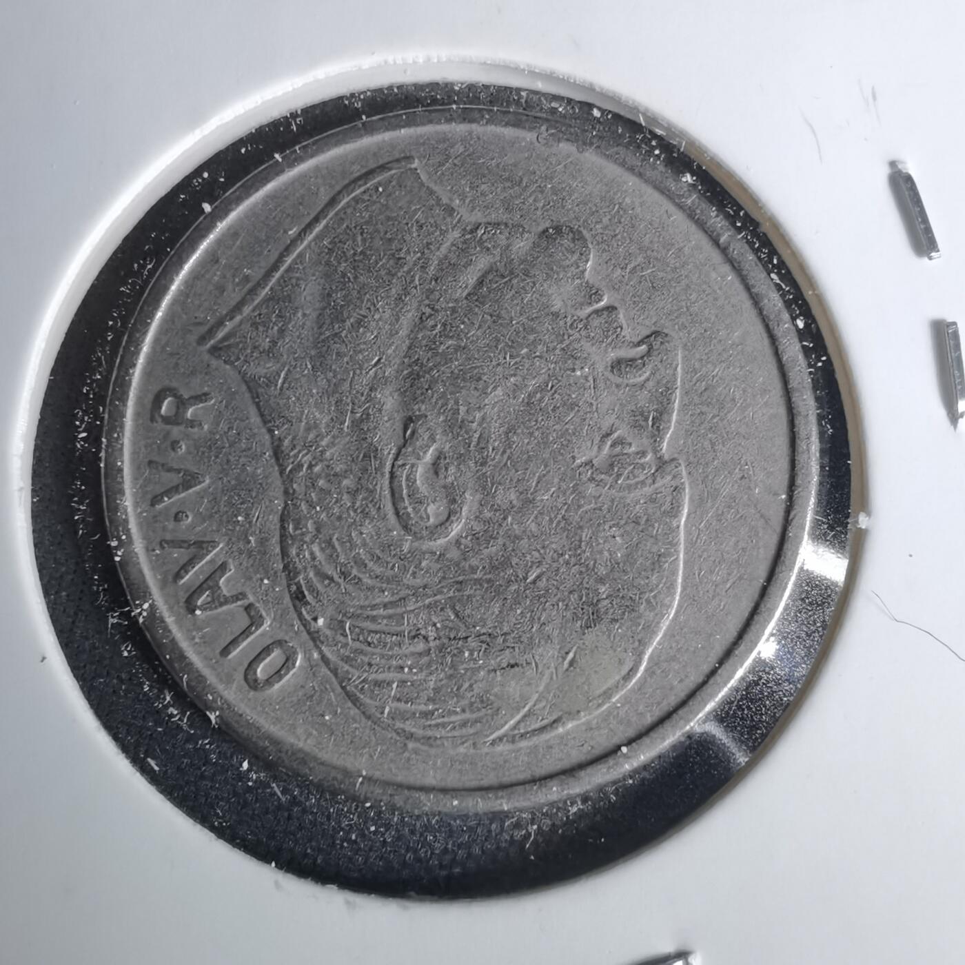 沼泽如烟--第1001场 挪威1960年1克朗