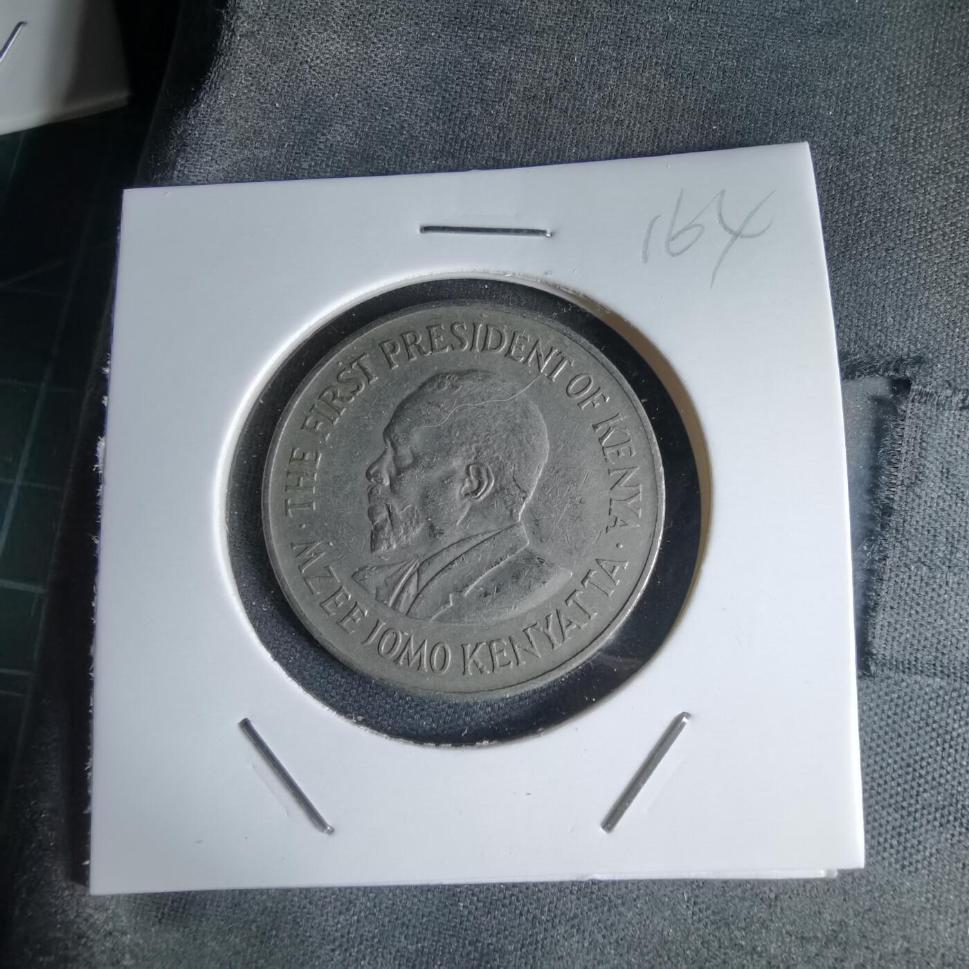 沼泽如烟--第1000场 肯尼亚1974年1先令