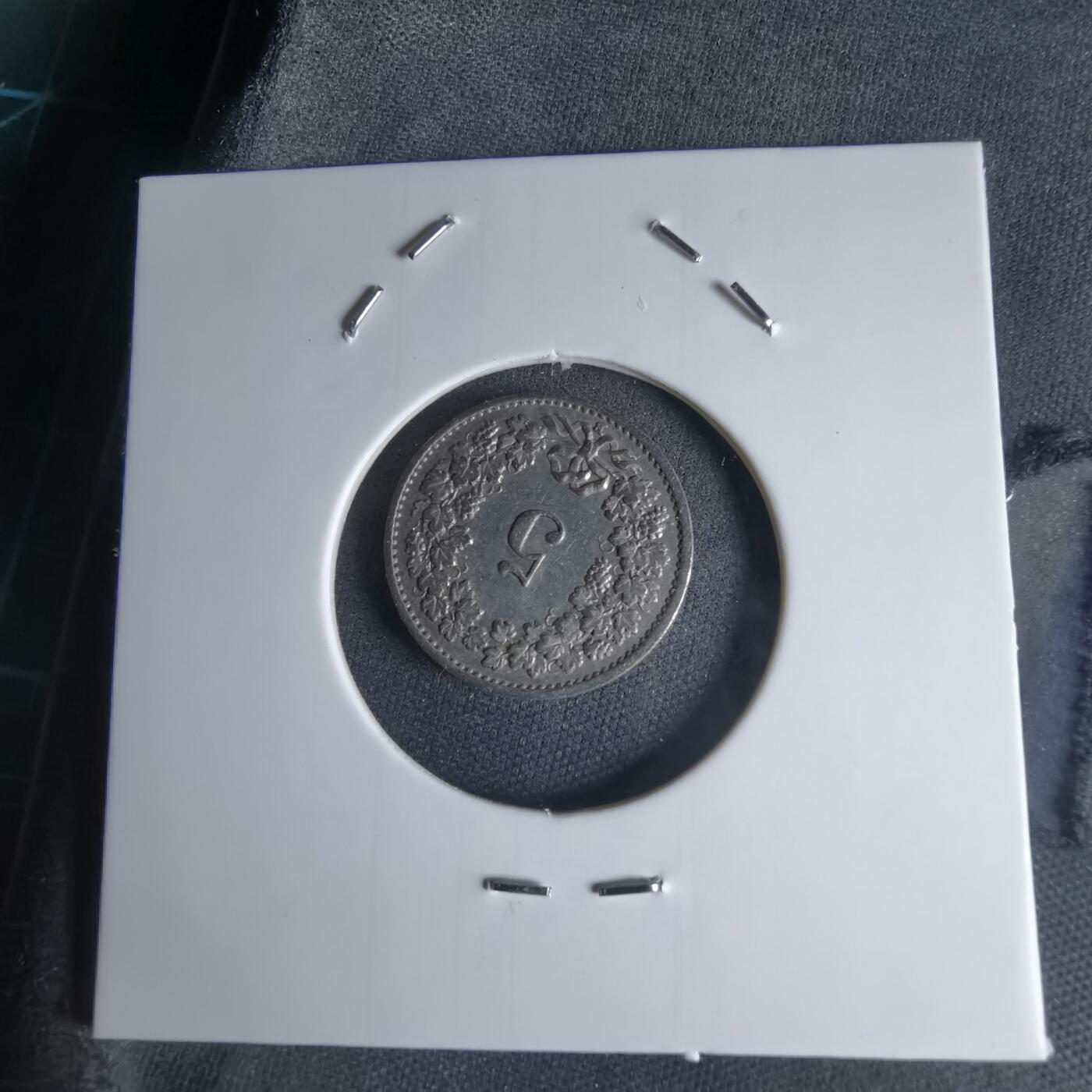 沼泽如烟--第1000场 瑞士1947年五分