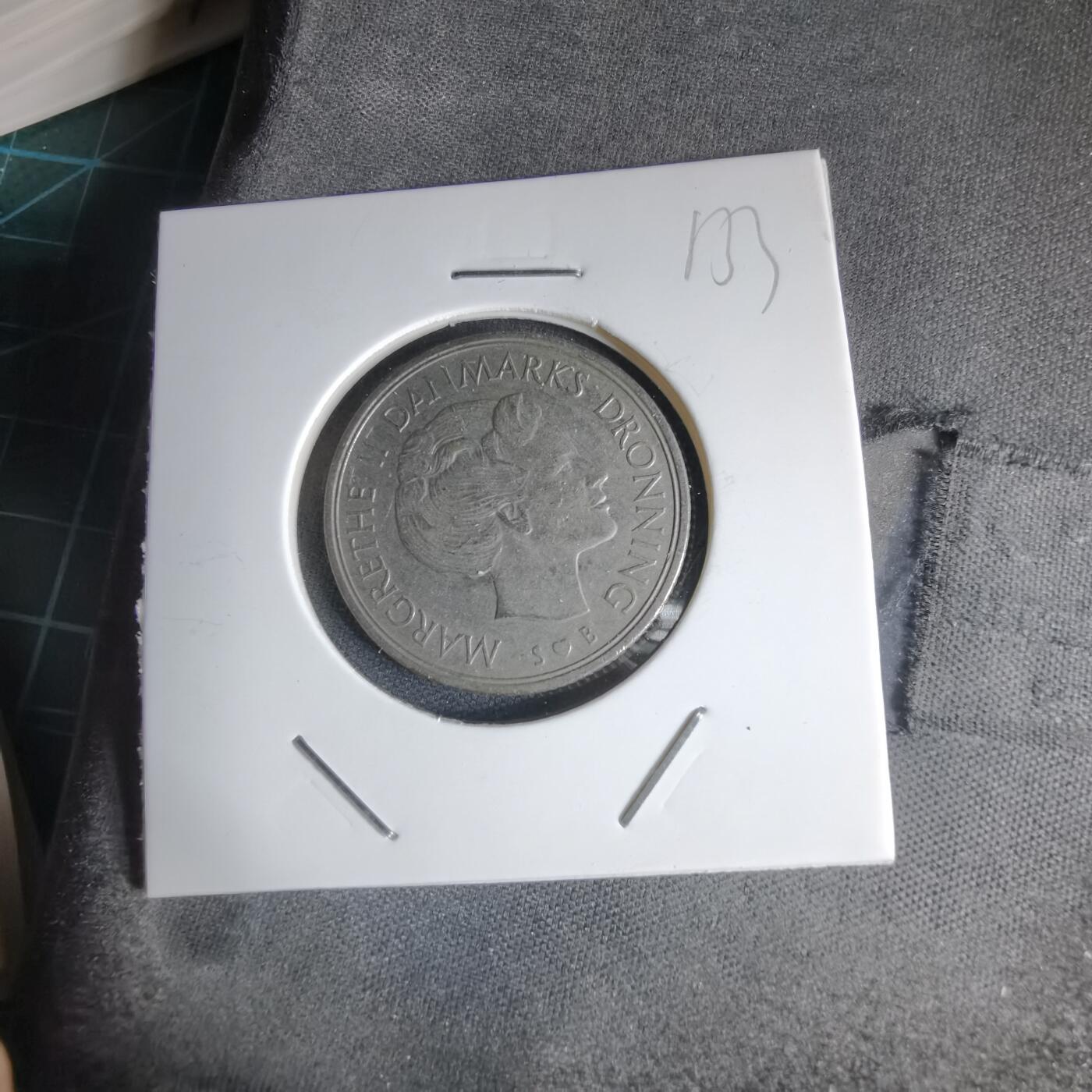 沼泽如烟--第1000场 丹麦1975年1克朗