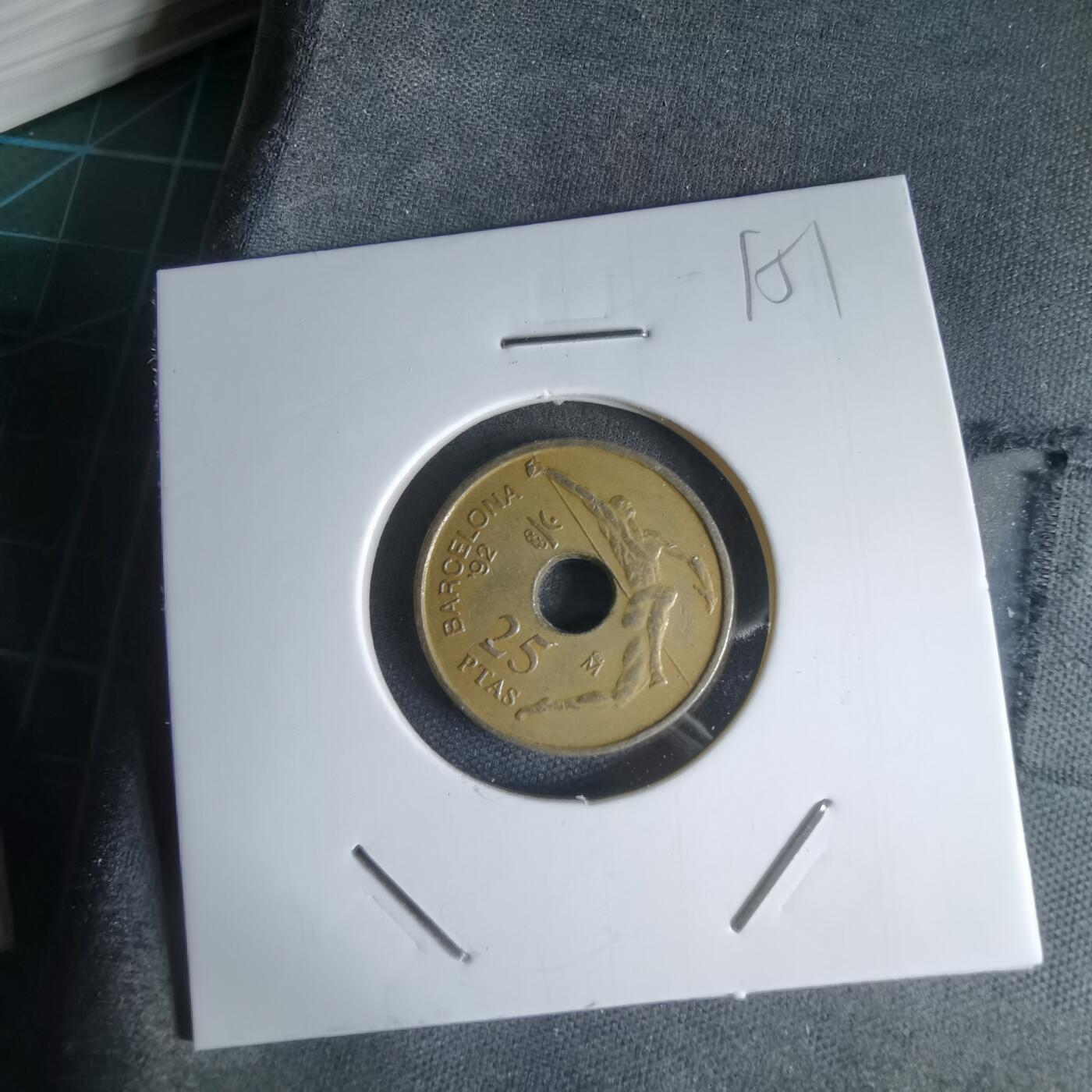 沼泽如烟--第1000场 西班牙1990年25比塞塔