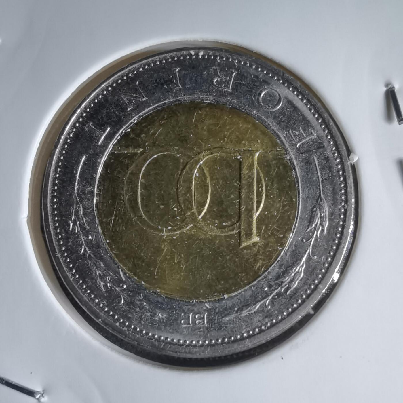 沼泽如烟--第1000场 匈牙利2013年100福林