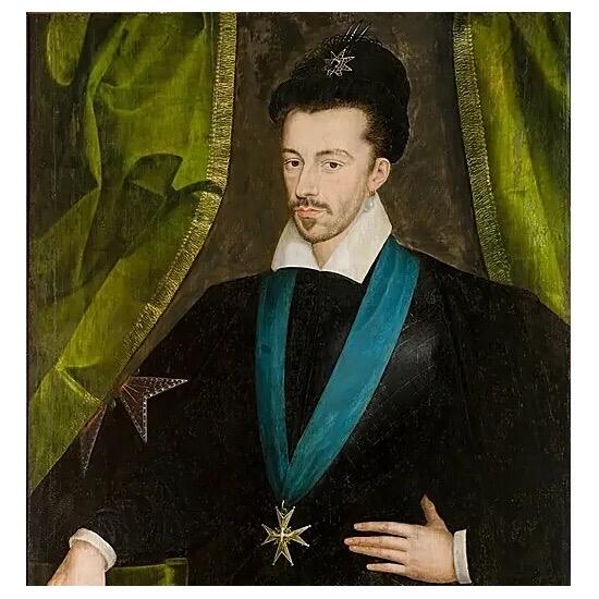 法国亨利三世骑马像+洛林皇后 高浮雕精制大铜章 42MM