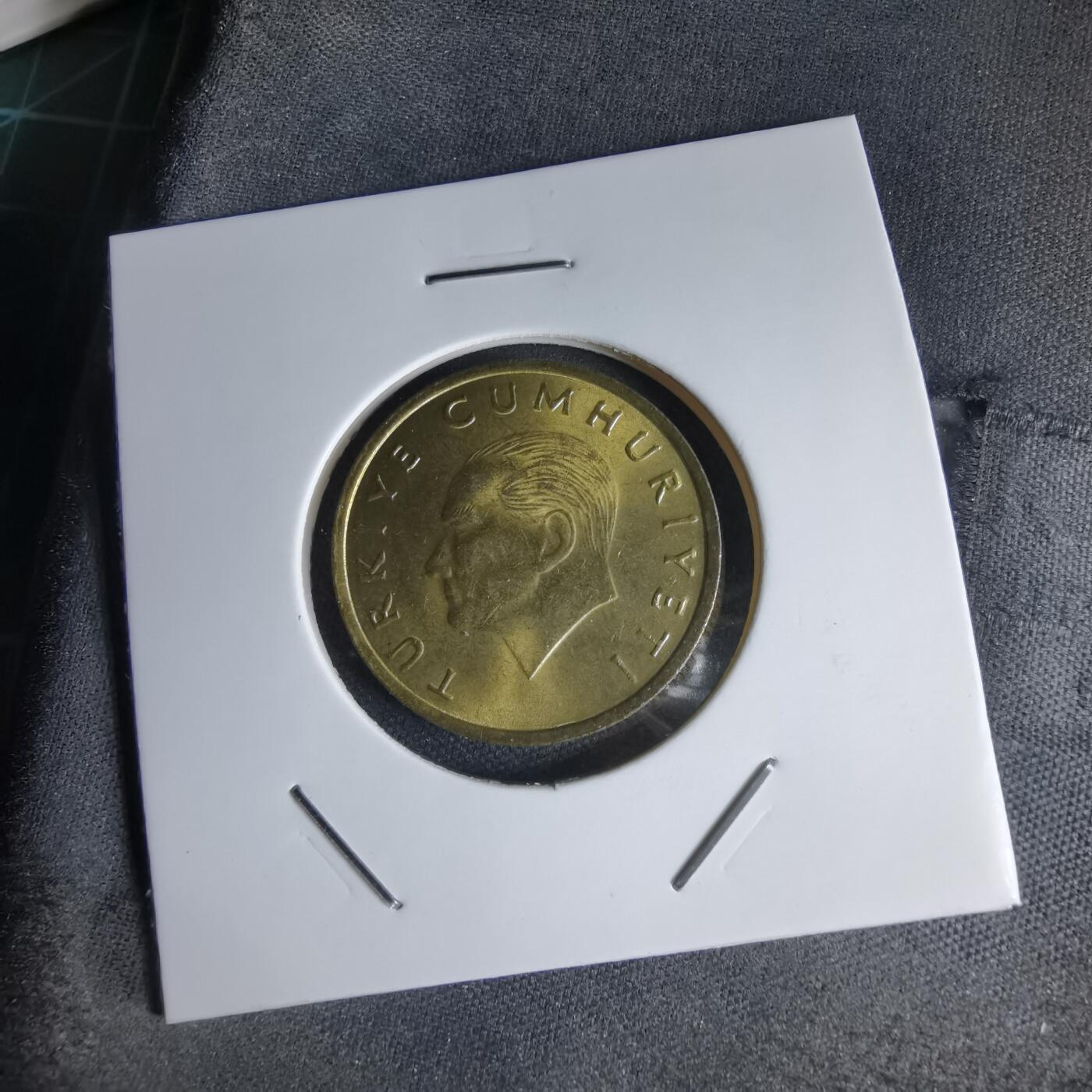 沼泽如烟--第1000场 土耳其1991年500里拉