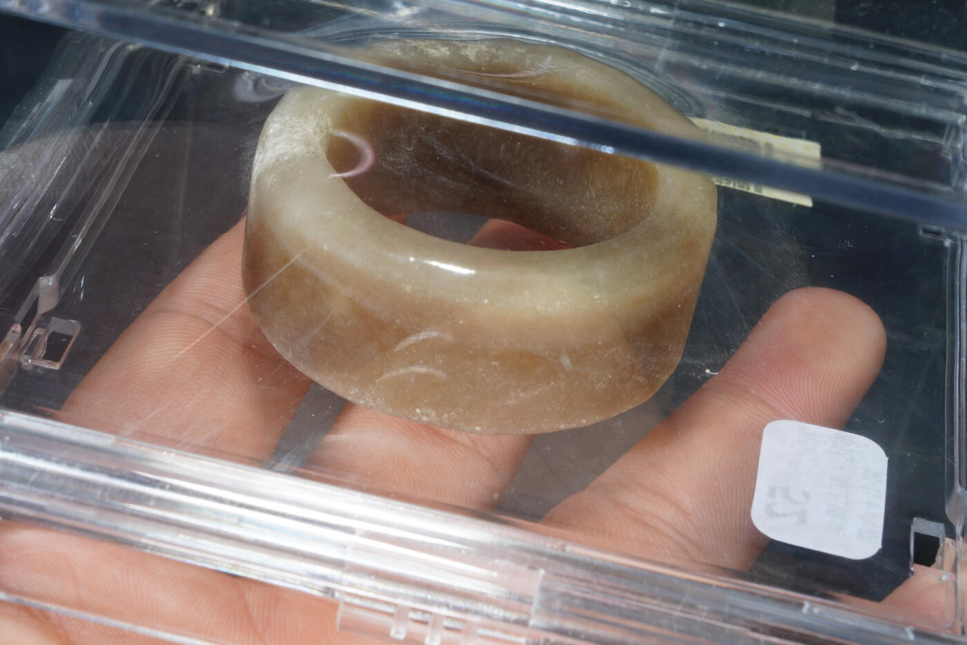 上海都达杂项专场三十六【年后发货全场包邮】 评级玉发箍76-52