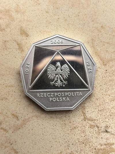 道一币馆币章第一百六十七场 - 波兰2006年华沙经济学院百年校庆10兹罗提精制银币 14.14g 925S 59000