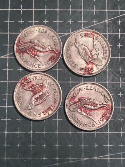 轻松集币无压力 - 新西兰6便士/组