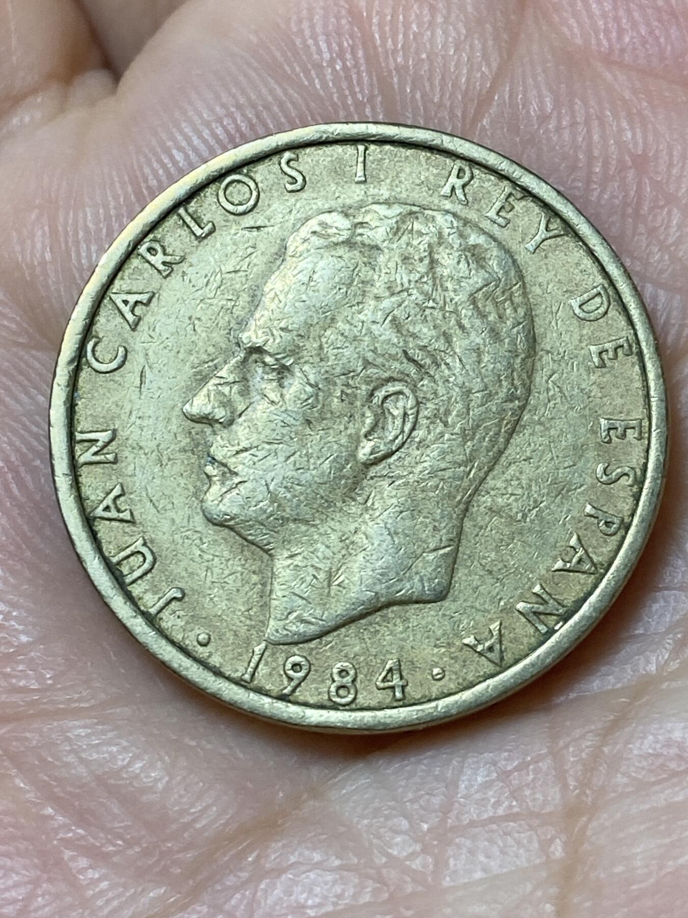 2026年第三十一场(总第二百场)英国一线回流散币新春特拍第三场(免佣金) 西班牙🇪🇸1984年100比塞塔(胡安·卡洛斯一世第二版)