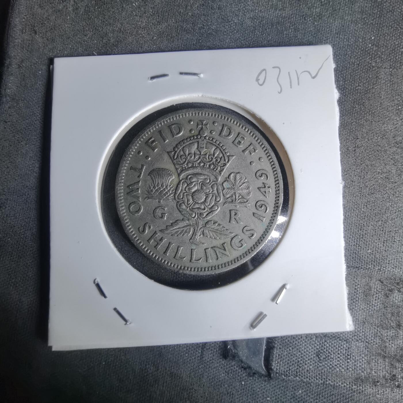 沼泽如烟--第1003场 英国1949年2先令