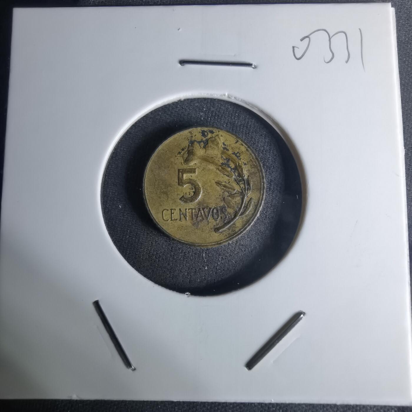 沼泽如烟--第1003场 秘鲁1967年五分