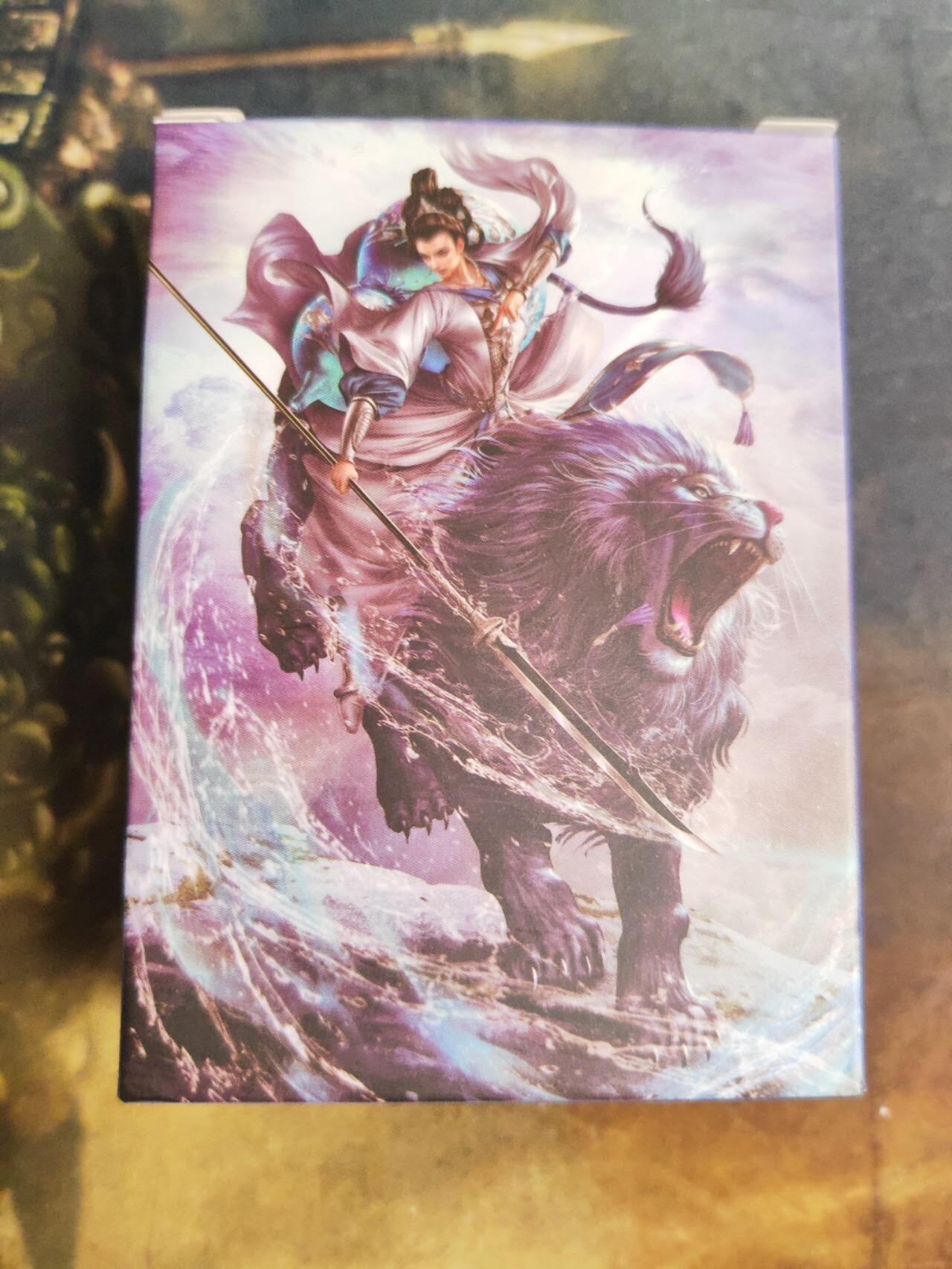 阳大大卡牌拍卖第102期（持续收拍品，周六晚上九点截拍，进群福利早知道） 【粗闪套】卡德曼 《巾帼水浒》烫金镜粗闪一套