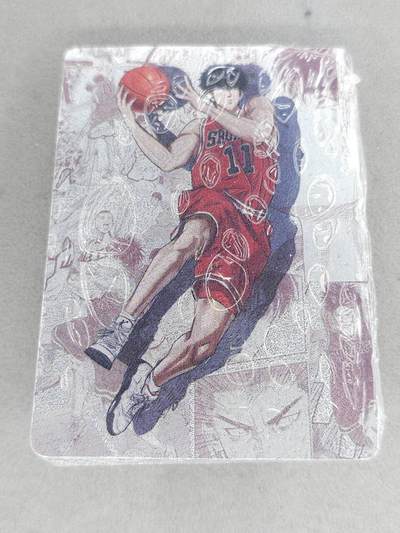 买就送PR！！龙虎卡牌-七六场（满200元包邮，无佣金，每周六结拍，欢迎送拍） - 【原封】粗闪套卡 星宿文创 灌篮高手 一套 (湘北五虎&山王五虎&晴子)