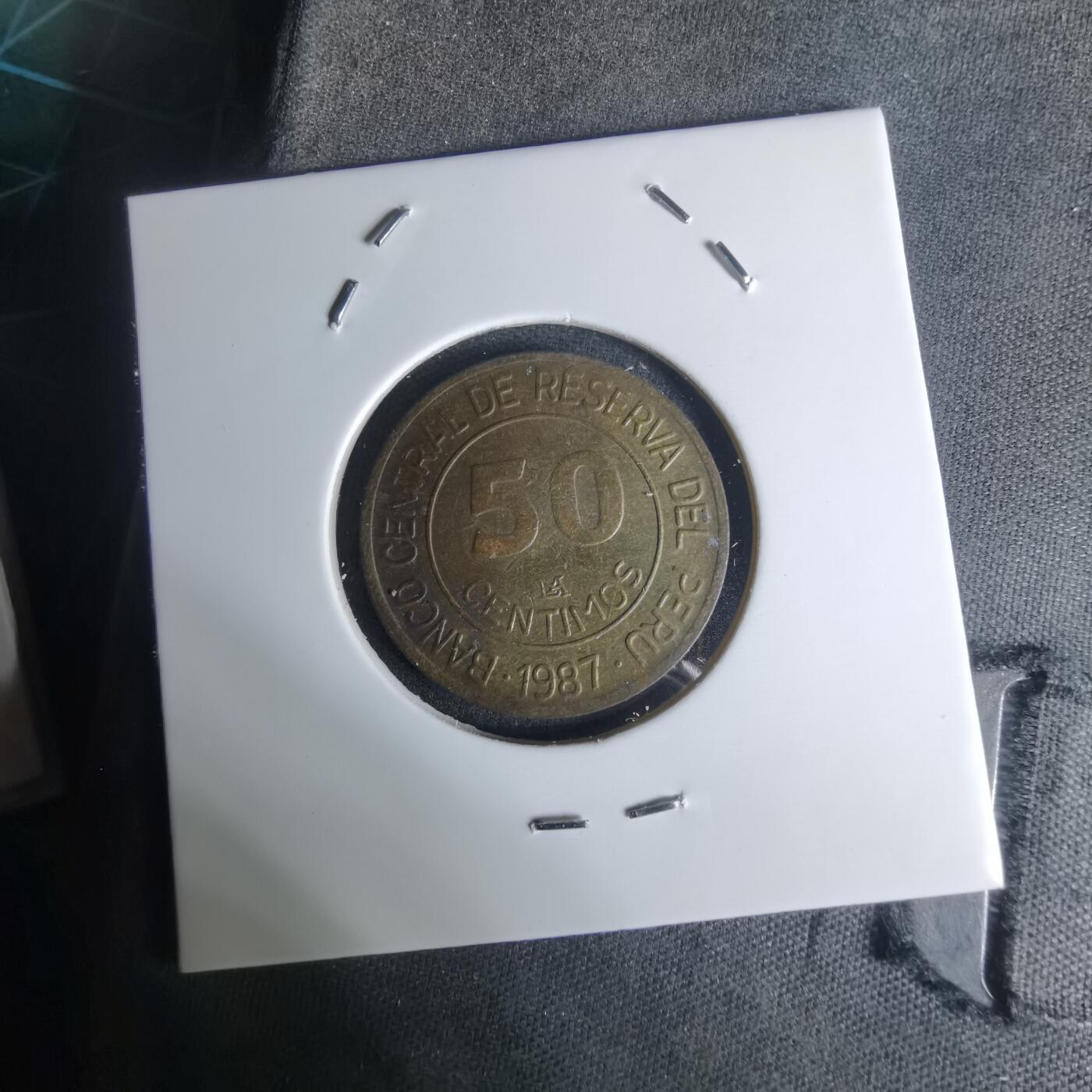 沼泽如烟--第1003场 秘鲁1987年50索尔