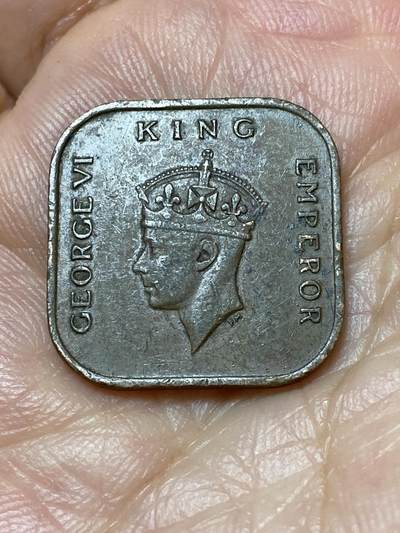 2026年第三十一场(总第二百场)英国一线回流散币新春特拍第三场(免佣金) 英属马来亚1939年1分(乔治六世第一版，大尺寸版)