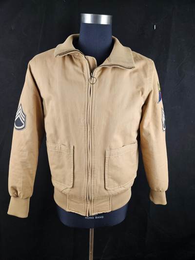 0元起拍勋章 第335期 咸鱼国勋章拍卖专场 2月25日（周三）下午6：00开始 - 国产戏服 美国ww2时期坦克兵夹克 胸围106 肩宽45 衣长64 袖长60