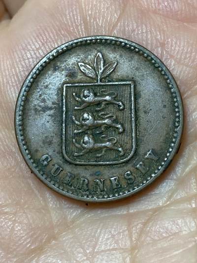 2026年第三十一场(总第二百场)英国一线回流散币新春特拍第三场(免佣金) 英属根西岛🇬🇬1858年2道布(维多利亚女王时期)