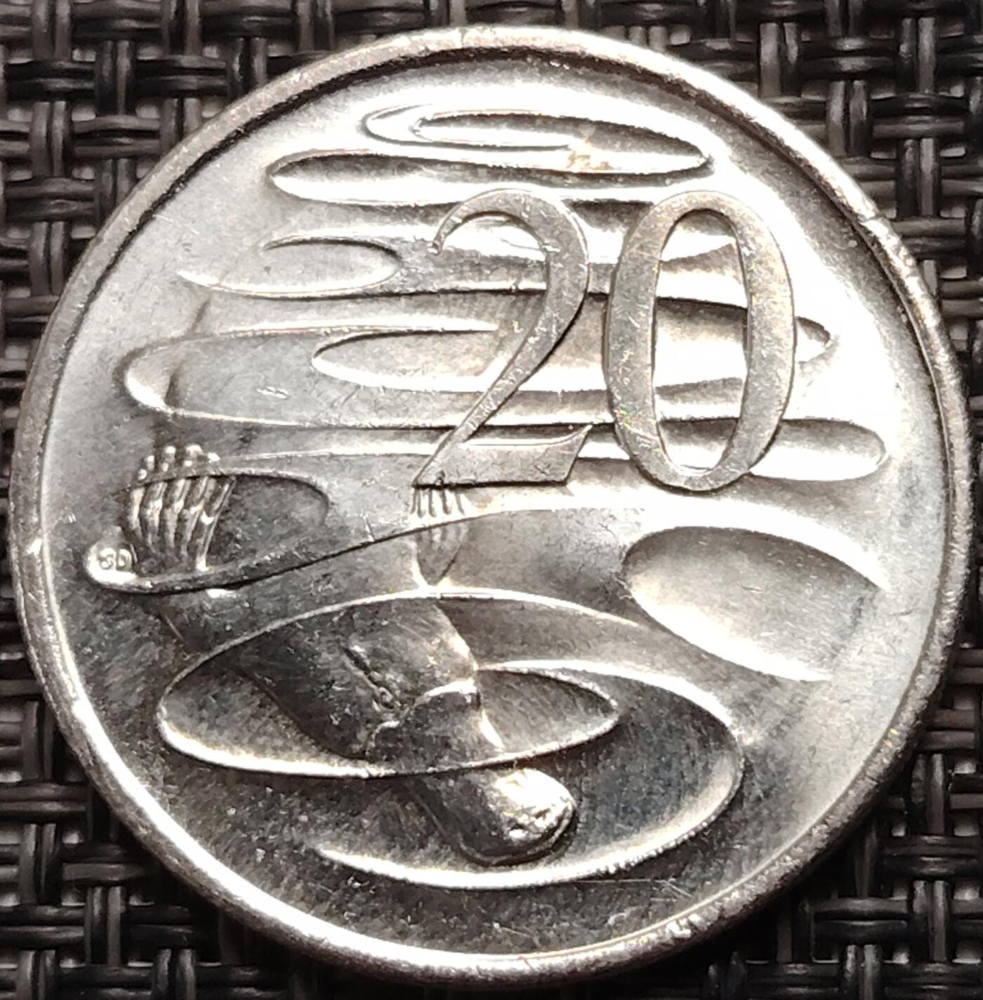 布加迪🐬～世界钱币(上海)🌾第 276 期 /  各国套币和散币 澳大利亚🇦🇺 2025年 20分 查理三世头像 ~C18