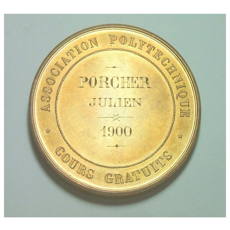 【旋风钱币】2月22日19:00准时开拍 精美欧洲币章、银币银章、第三帝国钱币、手串手镯紫砂壶等 全场包邮！ 法国1900年 女神玛丽安娜坐像高浮雕精制大镀金章 50MM