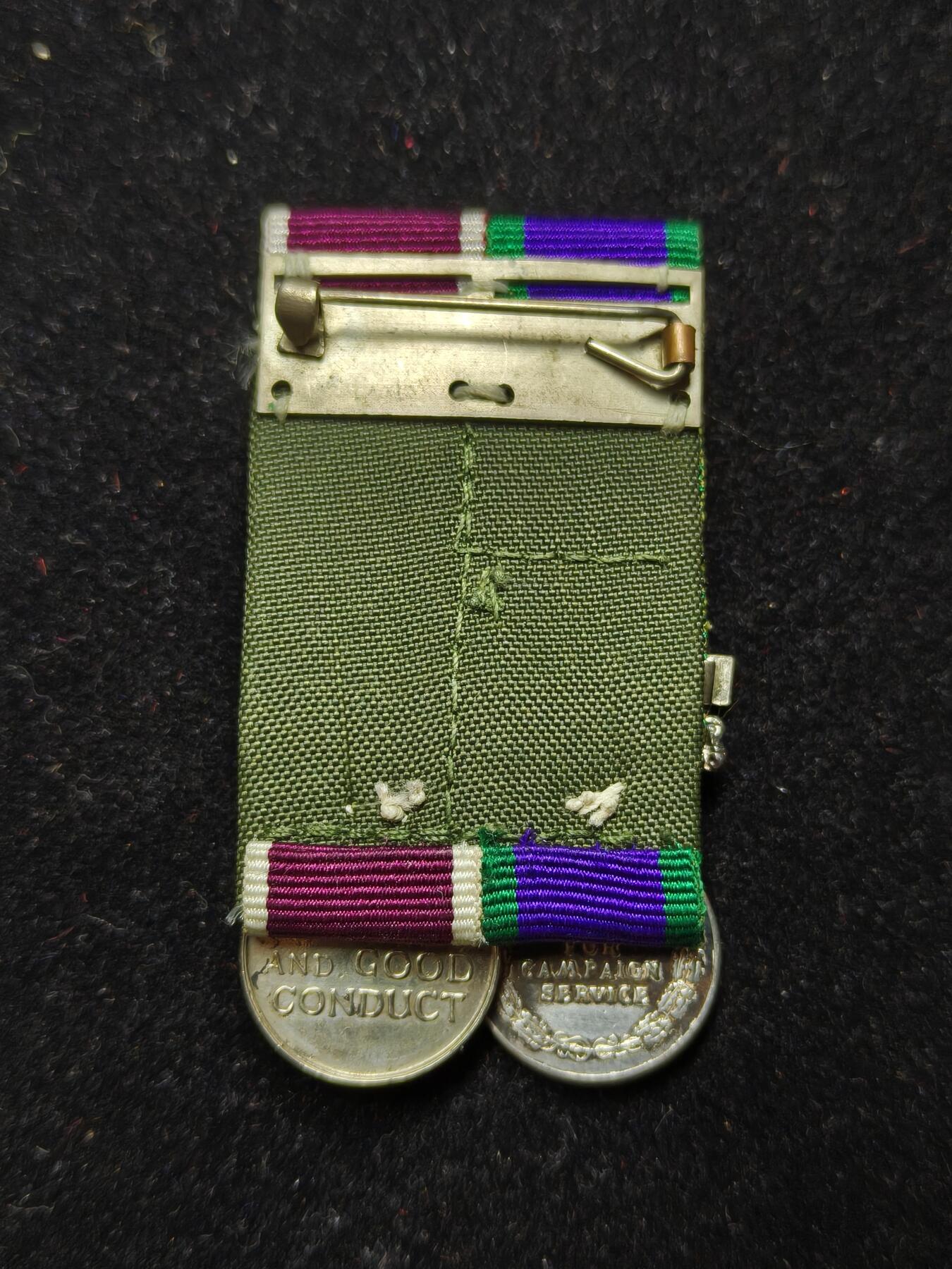 马到成功 迎新年  精品专场 英国迷你章联排 银制 常规服役奖章 北爱尔兰行动勋条 陆军长期服役与良好品行奖章 