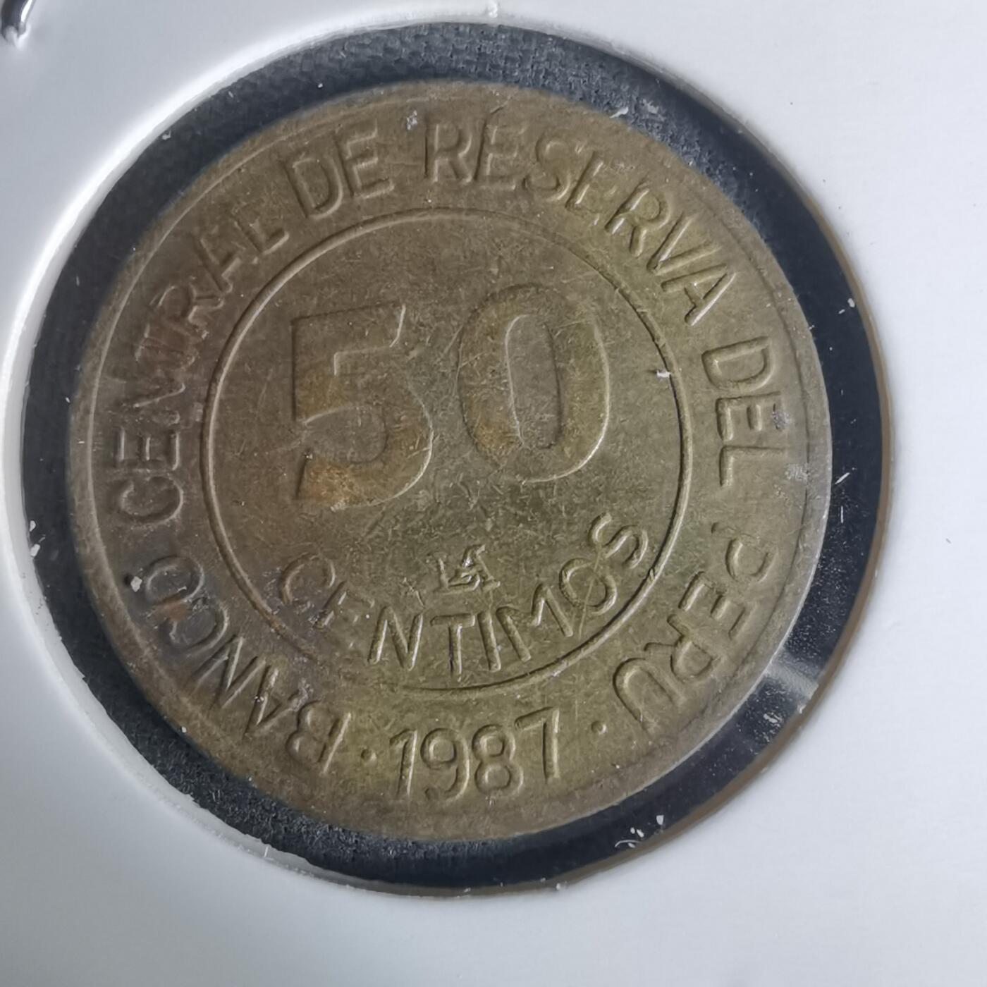 沼泽如烟--第1003场 秘鲁1987年50索尔