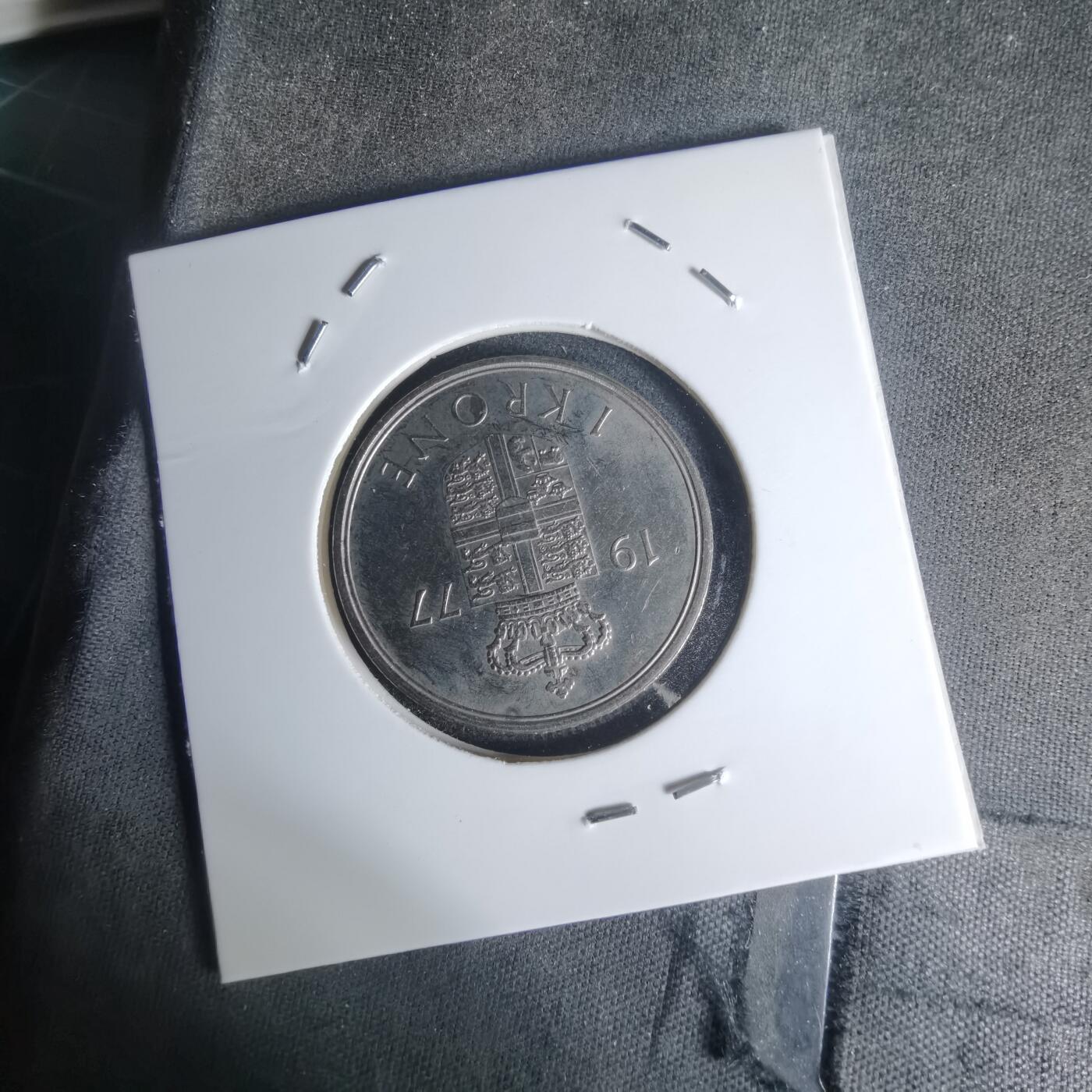 沼泽如烟--第1003场 丹麦1977年1克朗