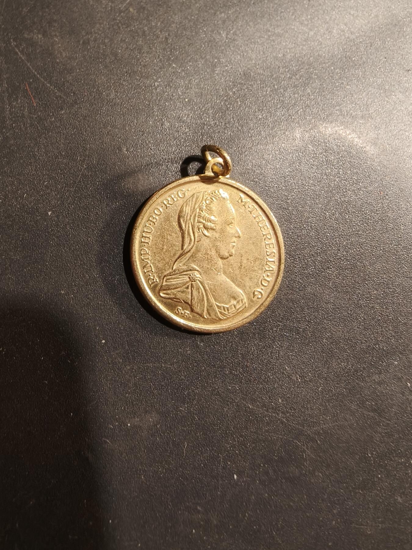 老王徽章第184期 奥地利哈布斯堡玛利亚·特蕾西亚女皇1泰勒纪念章