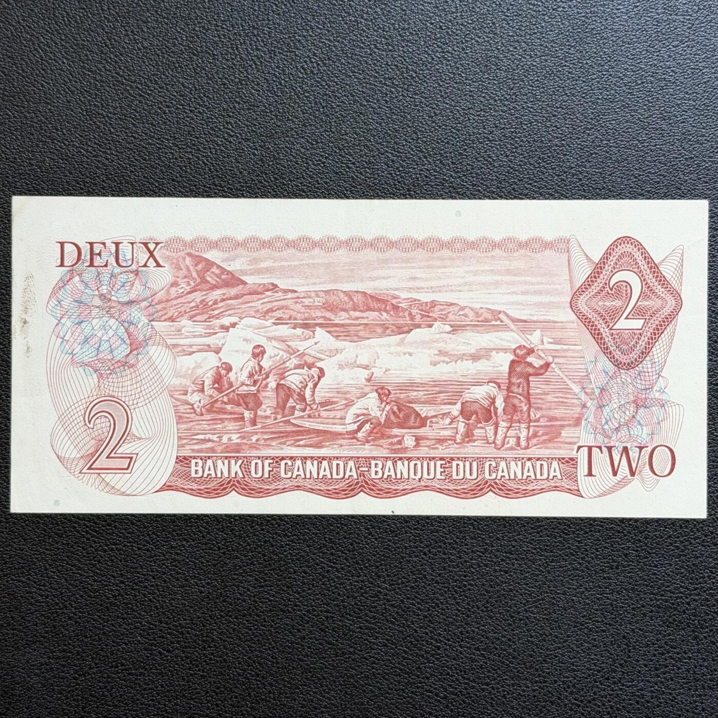 ＜星葵🌻钱币社＞非全新纸币场第70期·3月1日发货 加拿大1974年女王2元纸币