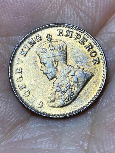 2026年第三十一场(总第二百场)英国一线回流散币新春特拍第三场(免佣金) 原光好品–英属印度1920年1/12安娜(乔治五世时期，c版加尔各答造)