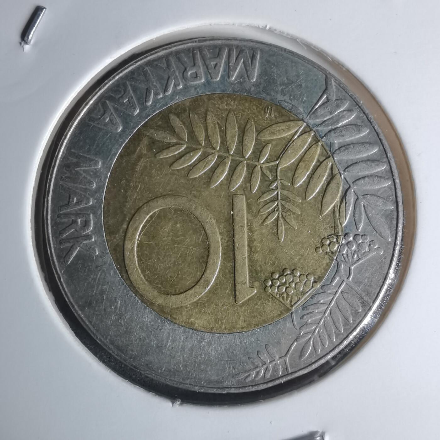 沼泽如烟--第1003场 芬兰1993年10马克