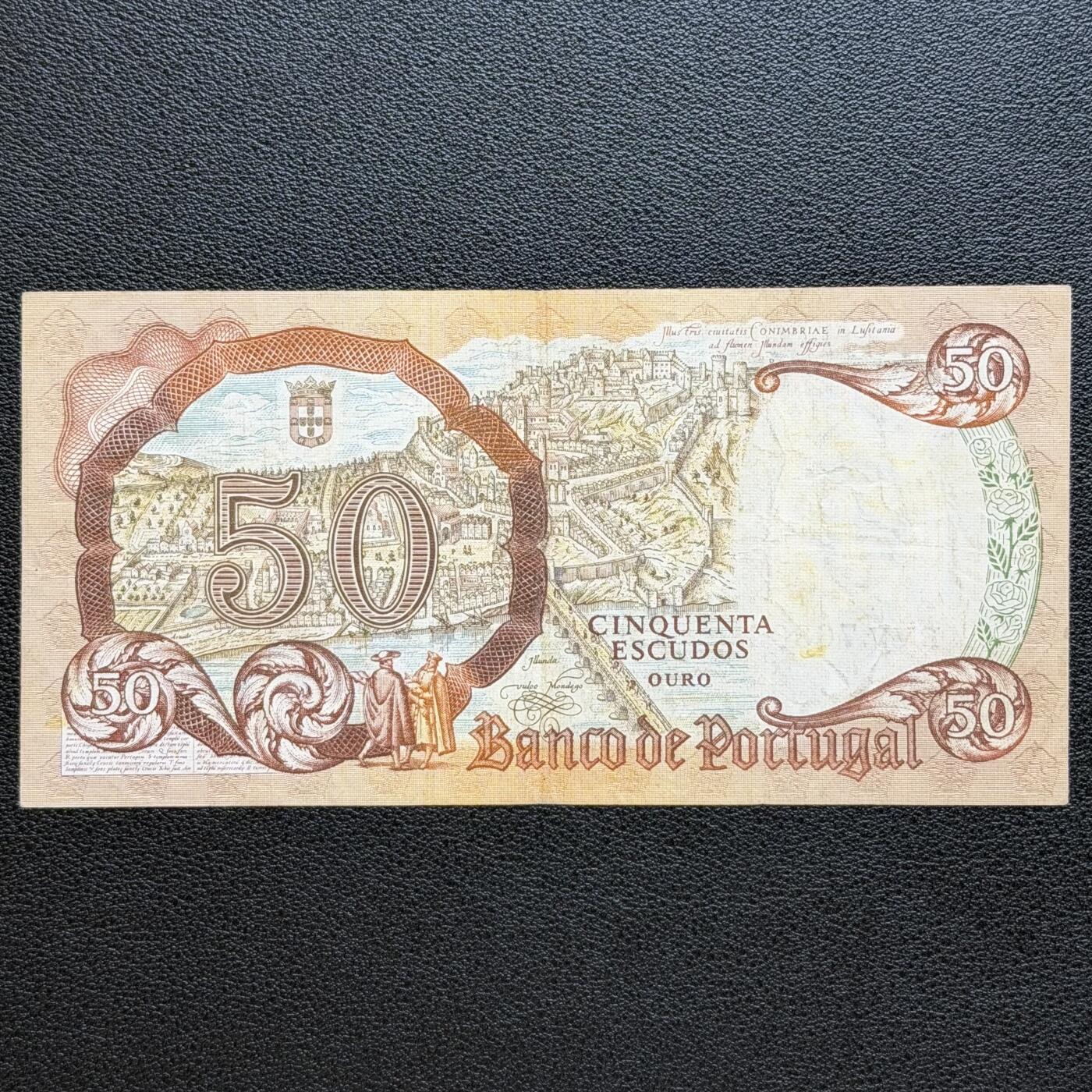 ＜星葵🌻钱币社＞非全新纸币场第70期·3月1日发货 葡萄牙1964年50埃斯库多纸币