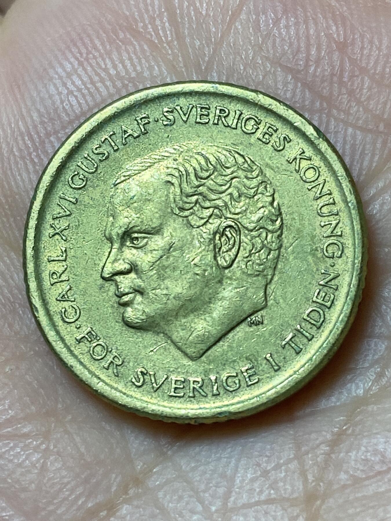 2026年第三十一场(总第二百场)英国一线回流散币新春特拍第三场(免佣金) 瑞典🇸🇪1992年10克朗(卡尔十六世古斯塔夫时期，D标)