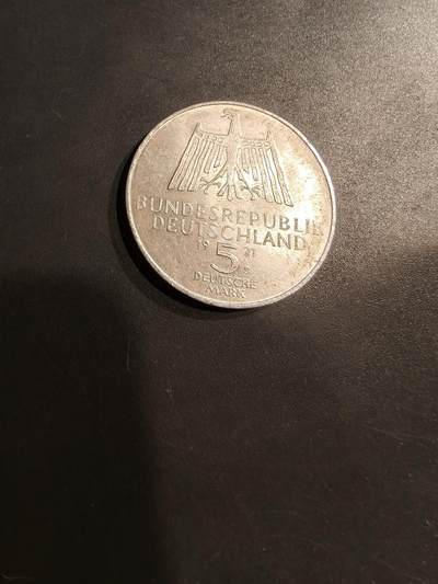 老王徽章第184期 - 德国1971年10马克银币     丢勒主题     625银     11.1g