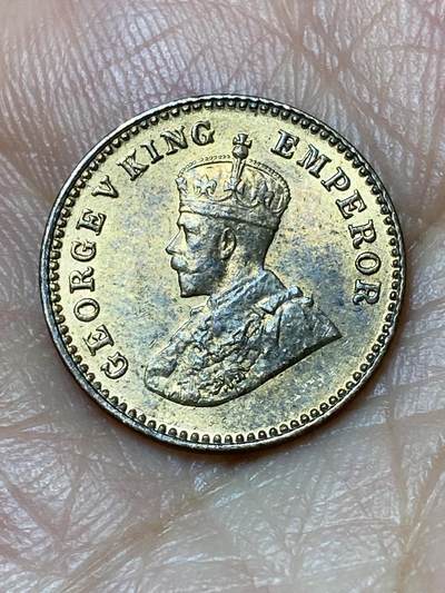 2026年第三十一场(总第二百场)英国一线回流散币新春特拍第三场(免佣金) 原光好品–英属印度1920年1/12安娜(乔治五世时期，c版加尔各答造)