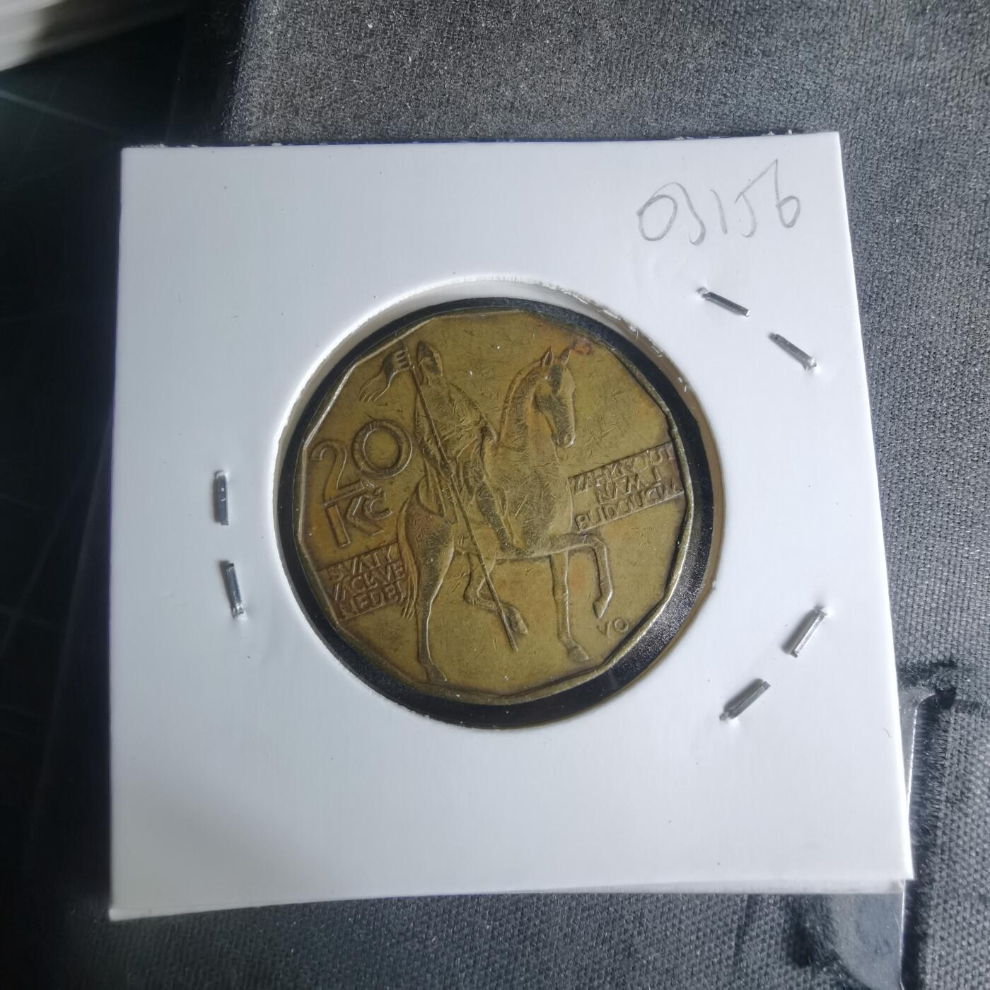 沼泽如烟--第1003场 捷克1993年20克朗