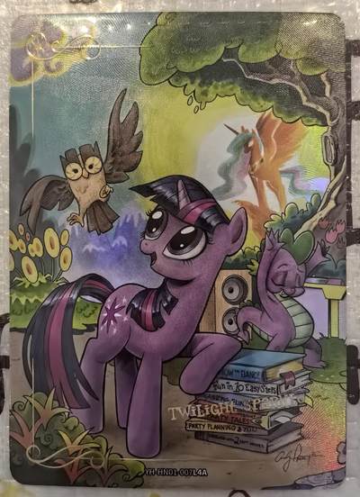 丫丫卡拍-场主生日🎂全场包邮（3月1日22：00截拍） - 卡游 小马宝莉 礼盒拼图卡 