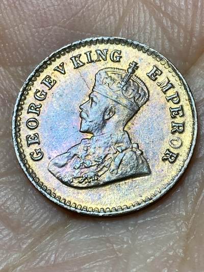 2026年第三十一场(总第二百场)英国一线回流散币新春特拍第三场(免佣金) 原光好品–英属印度1920年1/12安娜(乔治五世时期，c版加尔各答造)