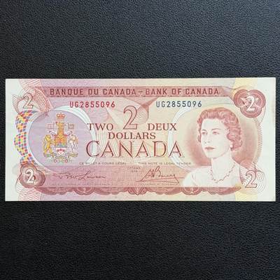 ＜星葵🌻钱币社＞非全新纸币场第70期·3月1日发货 - 加拿大1974年女王2元纸币
