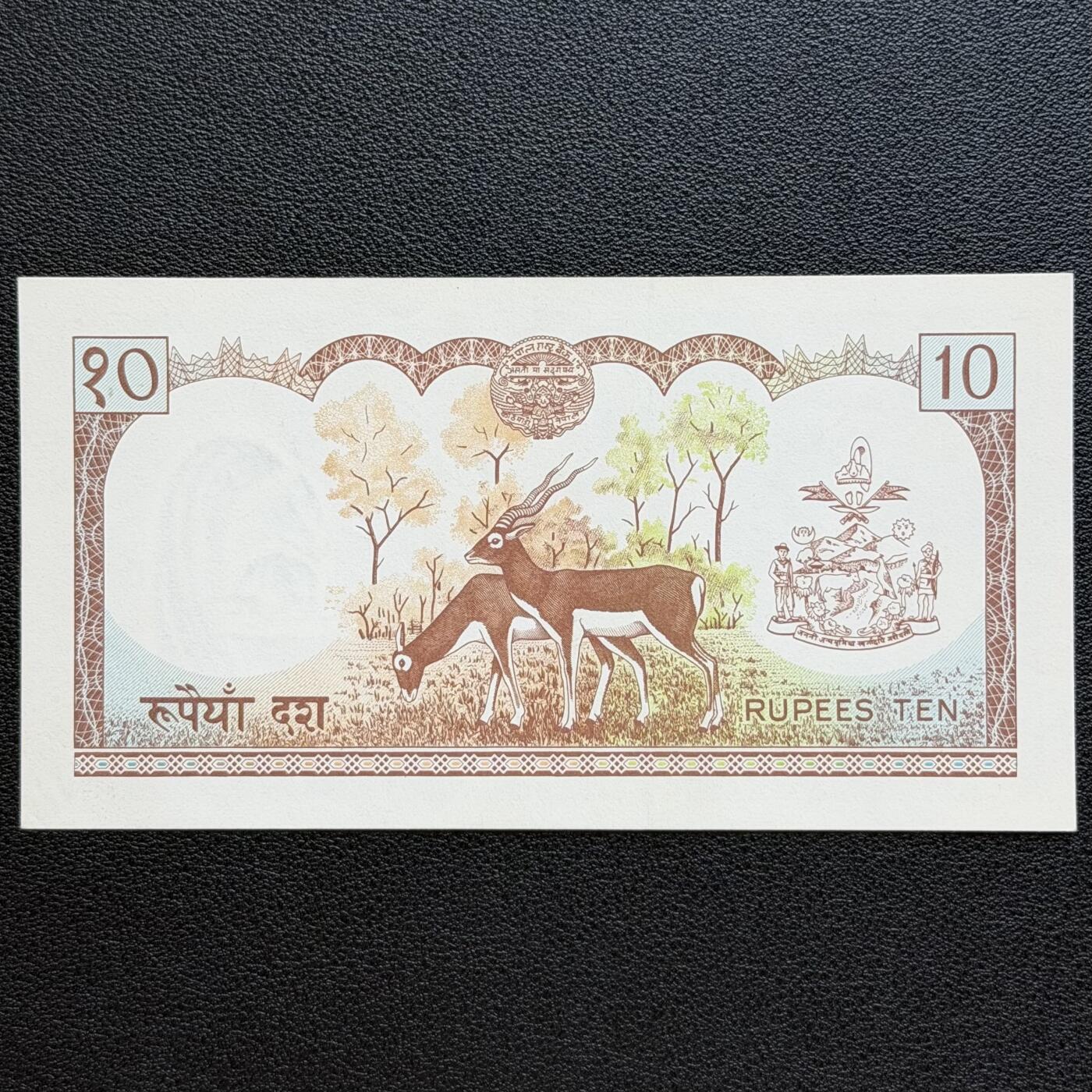 ＜星葵🌻钱币社＞非全新纸币场第70期·3月1日发货 UNC 尼泊尔1974年10卢比纸币