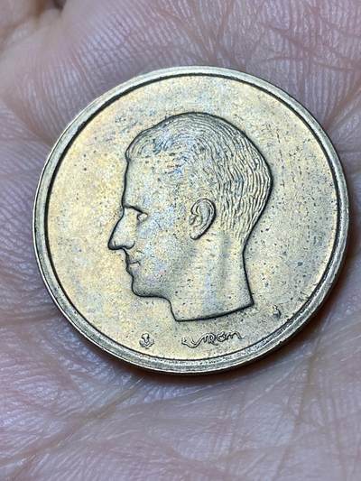 2026年第三十一场(总第二百场)英国一线回流散币新春特拍第三场(免佣金) 比利时🇧🇪1981年20法郎(博杜安一世时期，法语版)