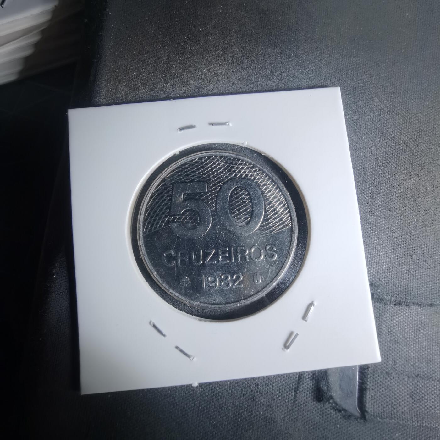 沼泽如烟--第1003场 巴西1982年50克鲁塞罗