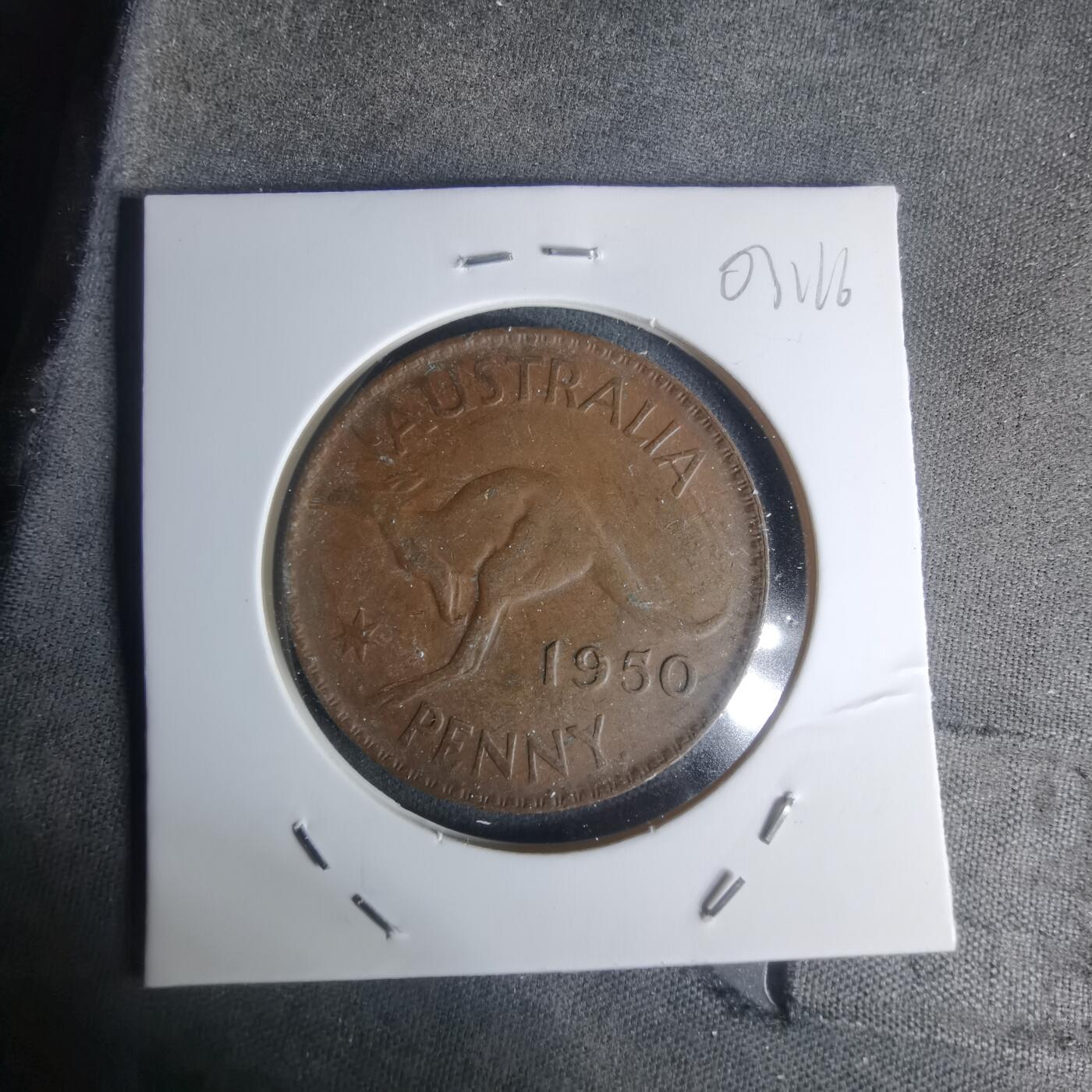 沼泽如烟--第1003场 澳大利亚1950年1便士