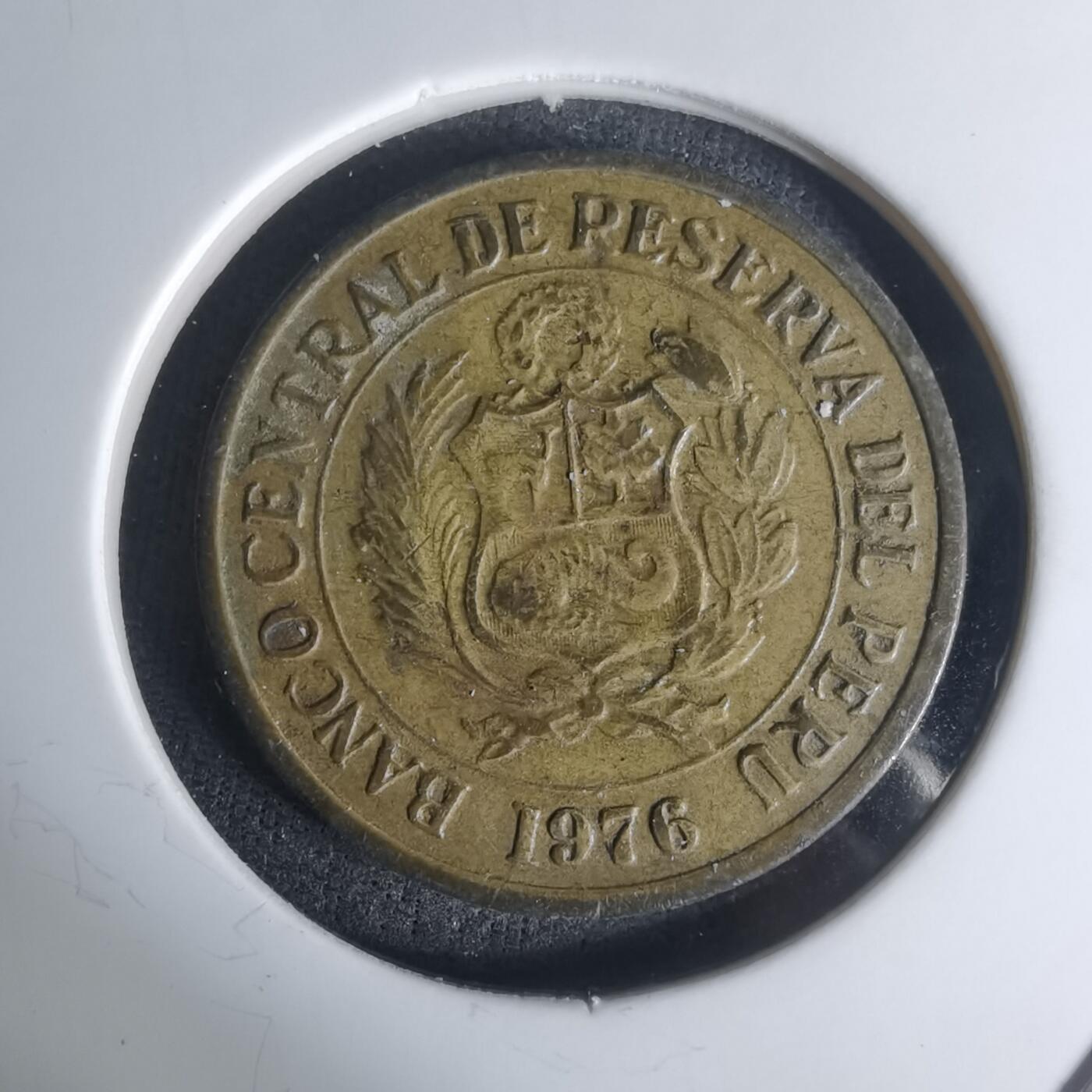 沼泽如烟--第1003场 秘鲁1976年1索尔